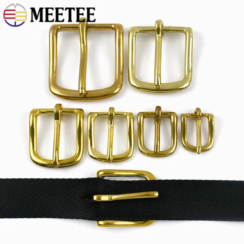 5/10 Pezzi Fibbie in Metallo da 13-38mm, Fibbie in Ottone per Cinghie, Collari per Animali, Guinzagli per Cani, Accessori per Borse e Artigianato in Pelle