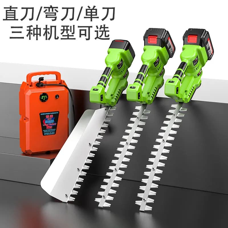 Six-speed speed brushless electric hedge trimmer rechargeable lithium battery tea tree pruning shears nursery