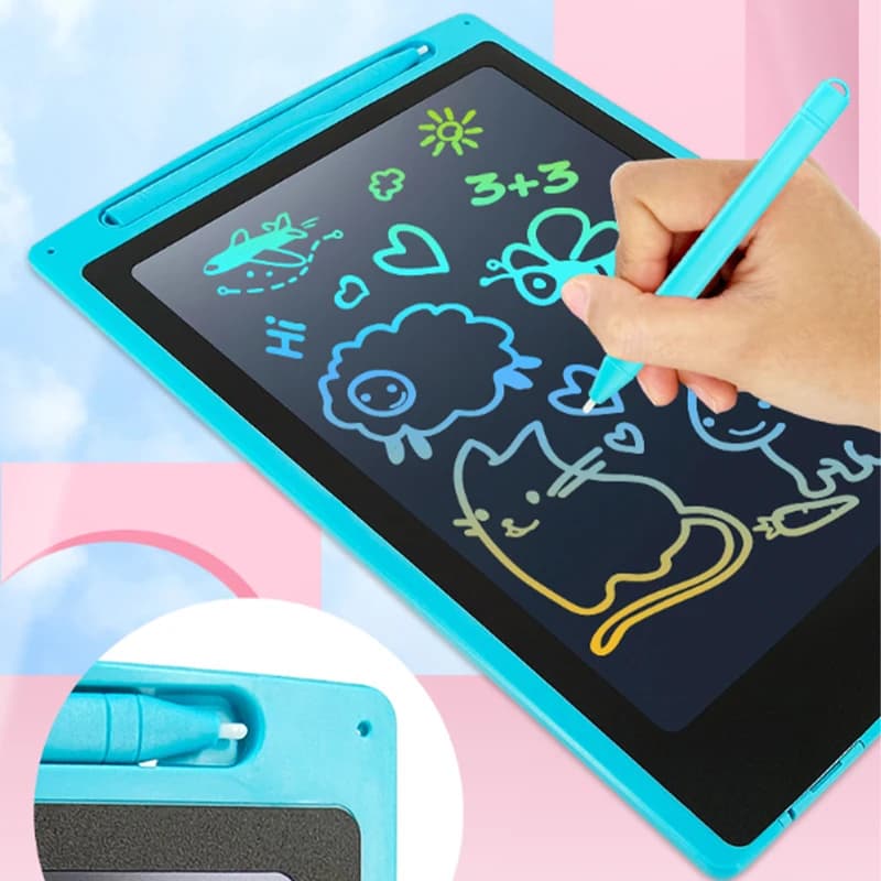 Tablet LCD universale da 8,5 pollici per scrittura e disegno, lavagna elettronica per schizzi, giocattolo educativo per l'interazione genitore-figlio