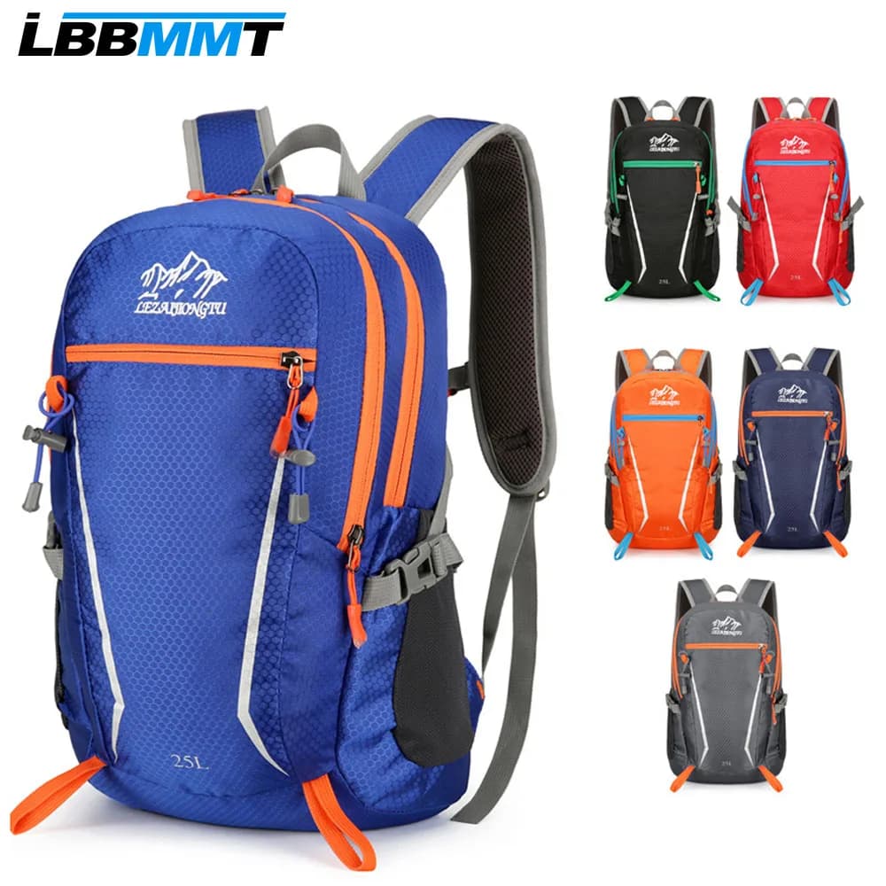 25 liters lightweight and waterproof hiking water backpack, breathable unisex backpack for camping trips, bicycle climbing