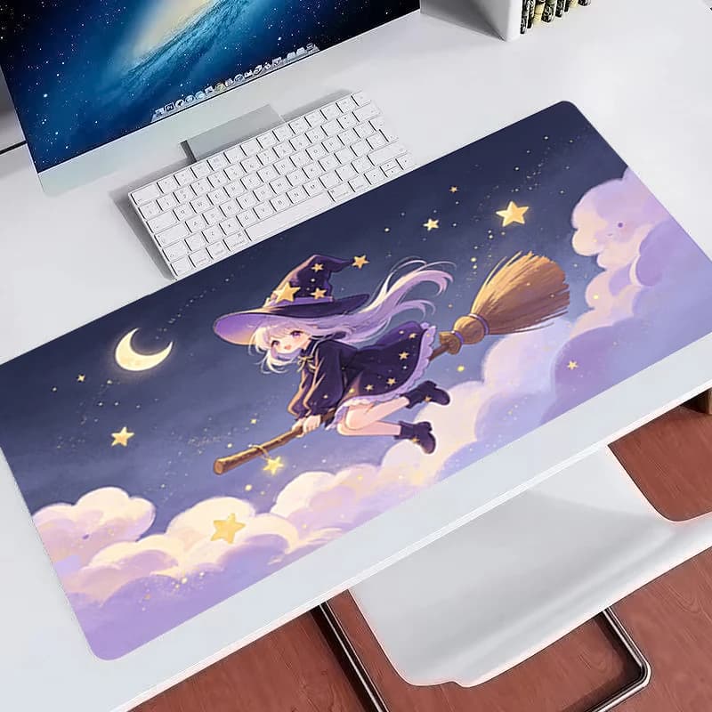 Hot Mouse Pad Soft and cute anime Large Desk Mat kawaii Gamer Carpet Office Computer Mouse Mat Non-Slip Extended Gaming Mousepad