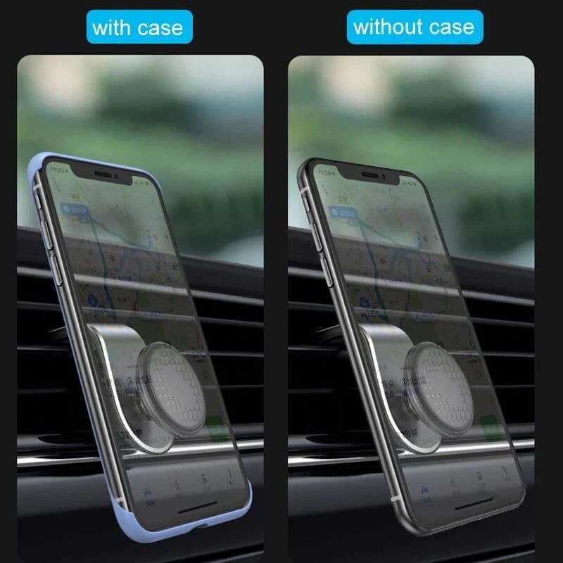 Magnetic support for car phone, magnetic support for air outlet, support for GPS, smartphone, mobile phone, car support, for iPhone, Samsung, Huawei, Xiaomi