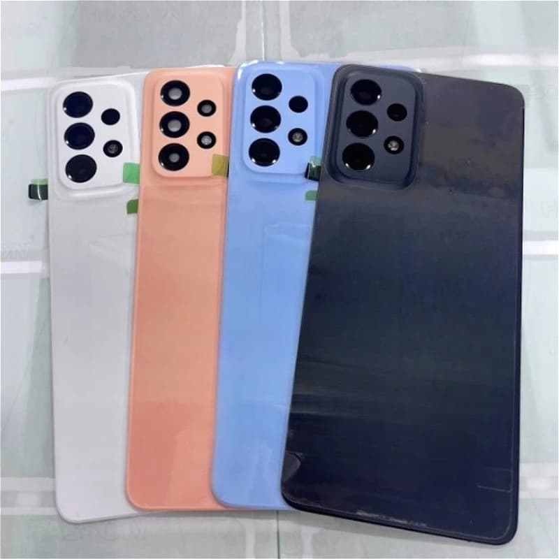 For Samsung Galaxy A33 5G SM‑A3360 A336 Plastic Battery Back Cover Housing Replacement Rear Door Case With Camera Lens