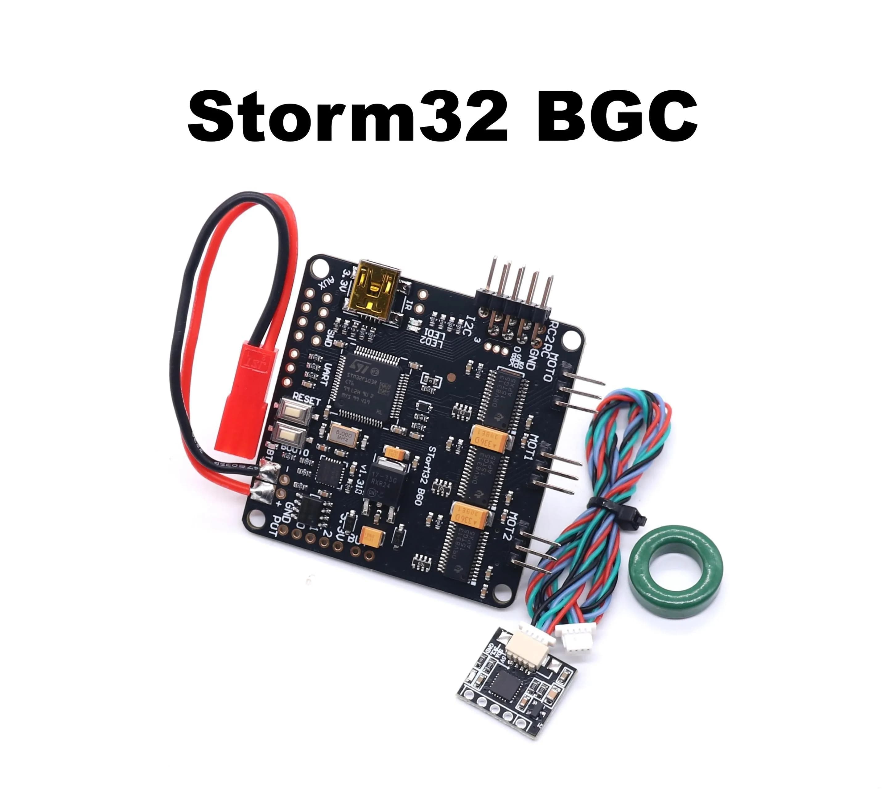 Rctosky Storm32 BGC Controller cardanico brushless a 3 assi a 32 bit V1.32 DRV8313 Driver motore per modello di aereo drone RC