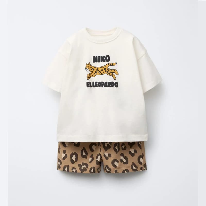Vestiti estivi per bambini T-shirt stampata a fumetti Pantaloncini Completo Neonati Manica corta Set Boutique Moda Bambini Tute casual