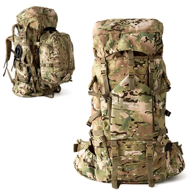 Tactical100L Large Backpack Camping Equipment Man Bag Hydration Pack Backpack Waterproof Backpacks 4 In 1 Tactical Bag