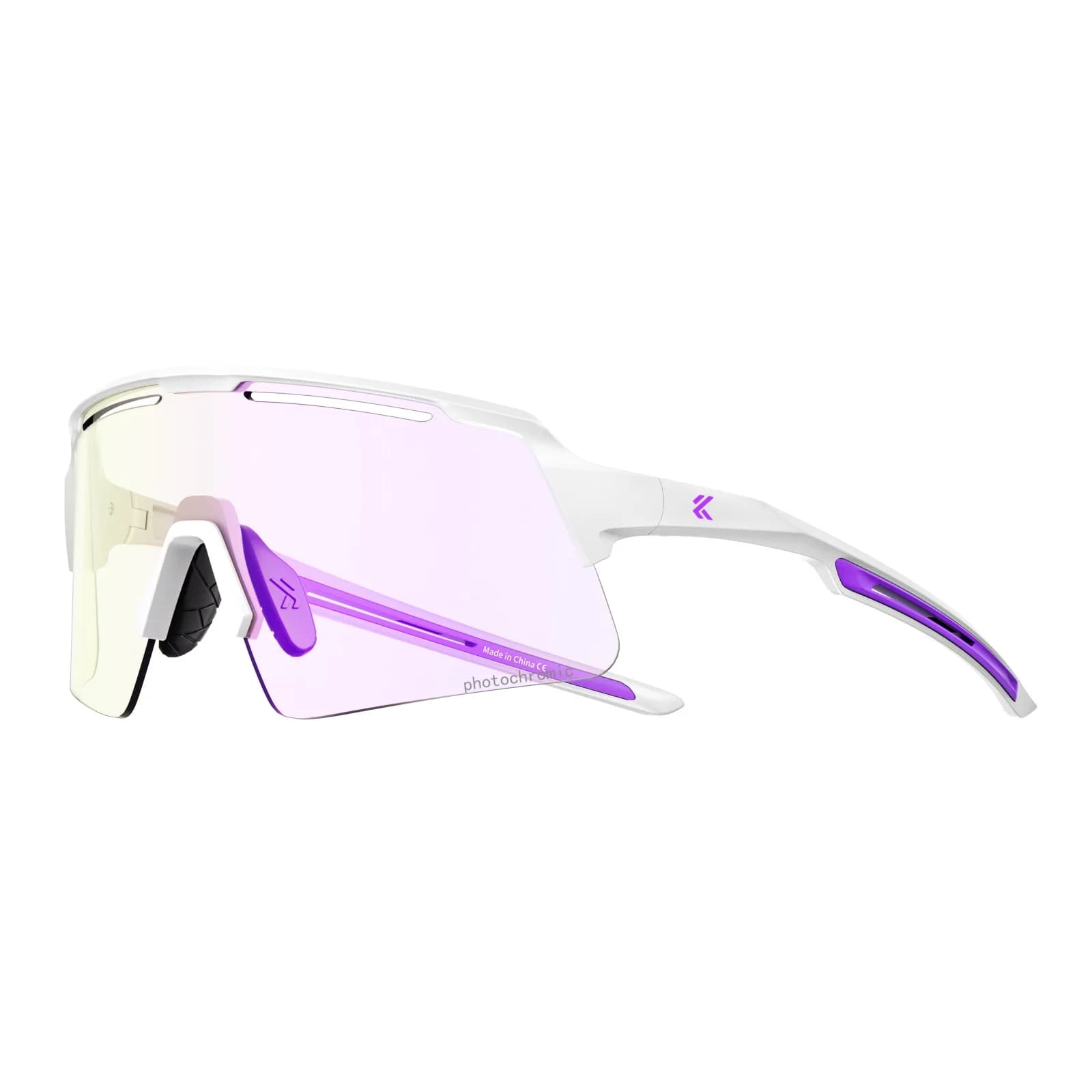 KAPOVE Anti-appannamento Sport Fotocromatici Occhiali da ciclismo MTB Occhiali da sole da ciclismo UV400 Luce ultravioletta Uomo Donna Occhiali da bicicletta