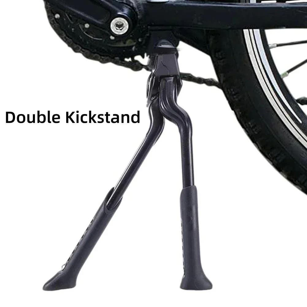 LP LITEPRO Doppio Cavalletto Pieghevole/Mountain/Bicicletta da Strada Doppia Staffa in Alluminio Antiscivolo Parcheggio Rack Addensato Piede Bretelle
