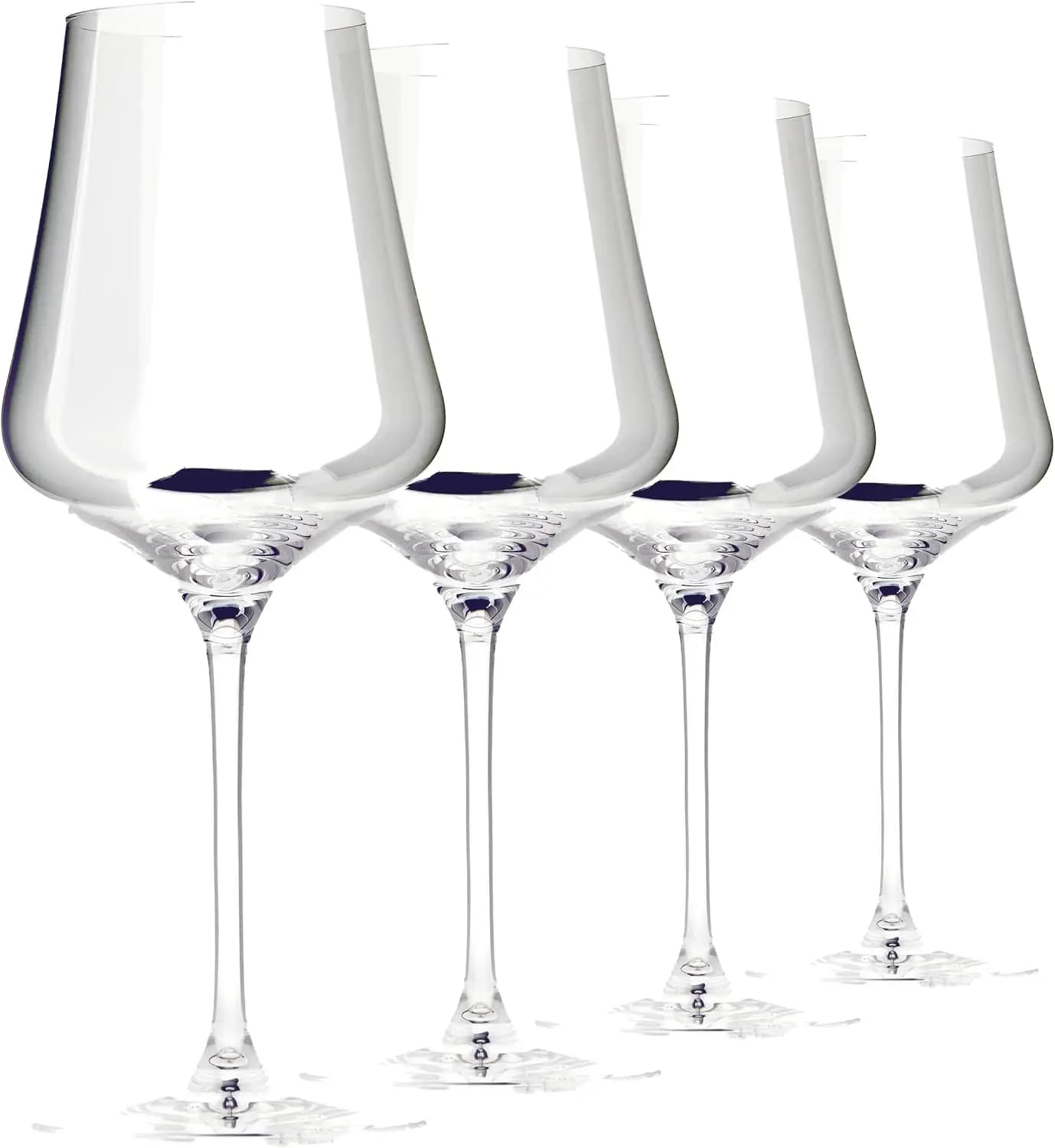 StandArt Crystal Wine Glasses, Set of 4 with Gift Boxes - Premium, Universal Wine Glass for Red and White Wine - Dishwasher Safe