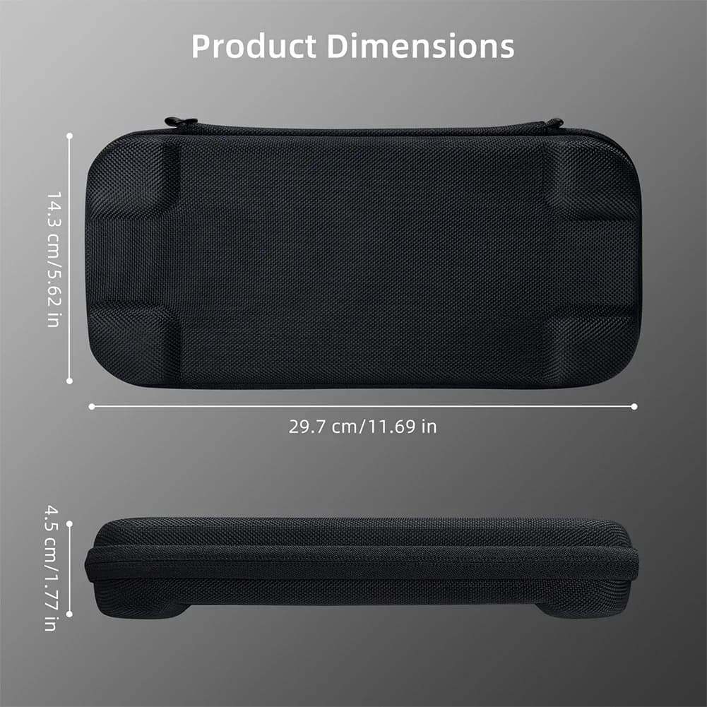 Borsa portaoggetti Custodia da trasporto portatile antiurto Borsa portatile Custodia rigida sottile per console Switch 2
