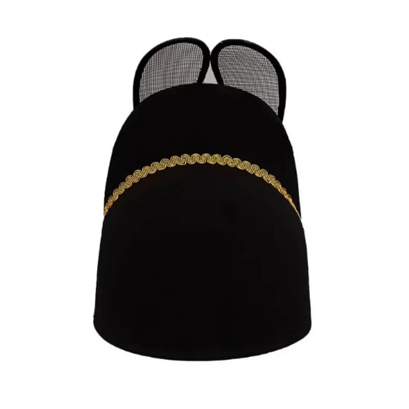 Cappelli Hanfu della Dinastia Ming, Cappello in Garza Nera, Cappello Ufficiale Cinese Antico, Cappello da Matrimonio Hanfu per Uomo, Accessori per Abiti Cerimoniali
