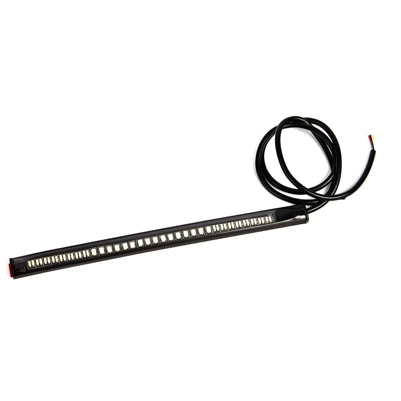 Indicatore di direzione per moto a LED e lampada per striscia forcella ad anello lampeggiante per moto DRL