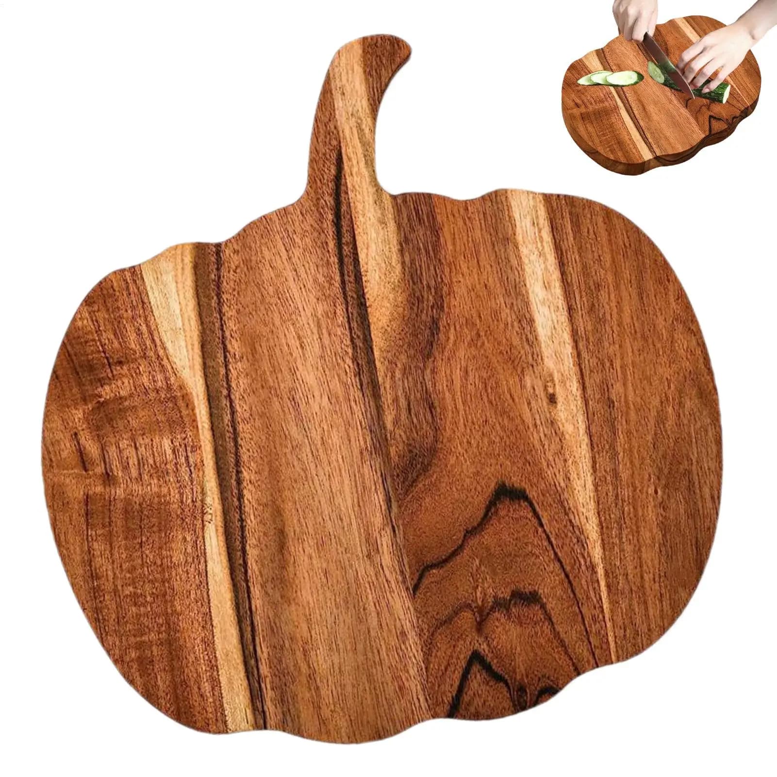Wooden Charcuterie Board Kitchen Fall Serving Platter Western-style steak and cheese board for Meat Cheese Platter Vegetables