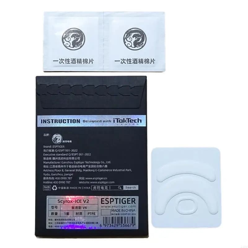 Esportstiger Ice Mouse piedi adesivi per Scyrox Mouse bordi curvi 24BB
