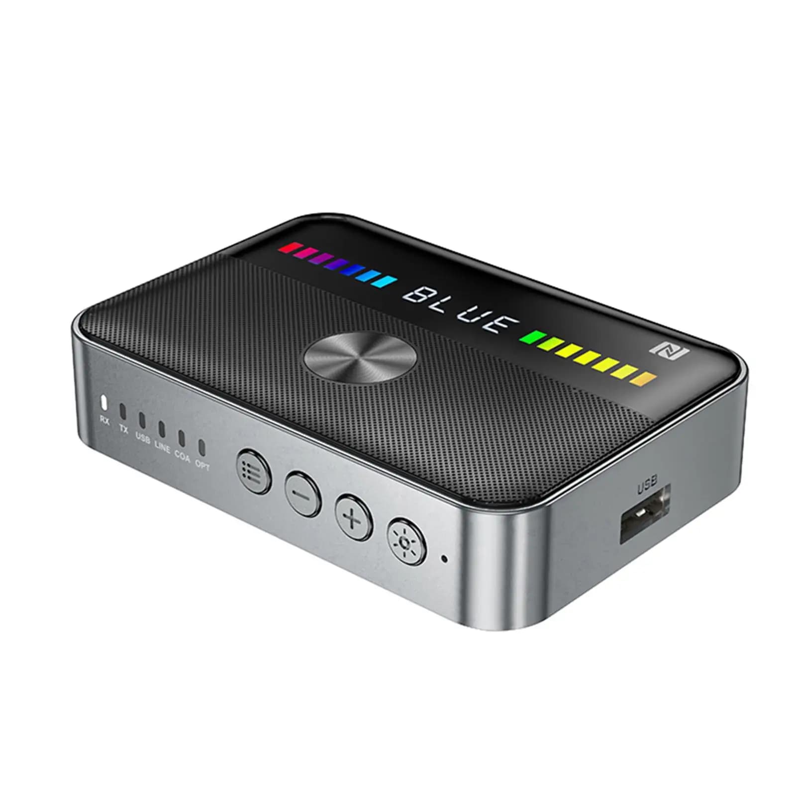 Ricevitore trasmettitore Bluetooth V5.3 paia 2 dispositivi contemporaneamente AUX RCA ottico per smartphone cuffie Home Theater TV PC