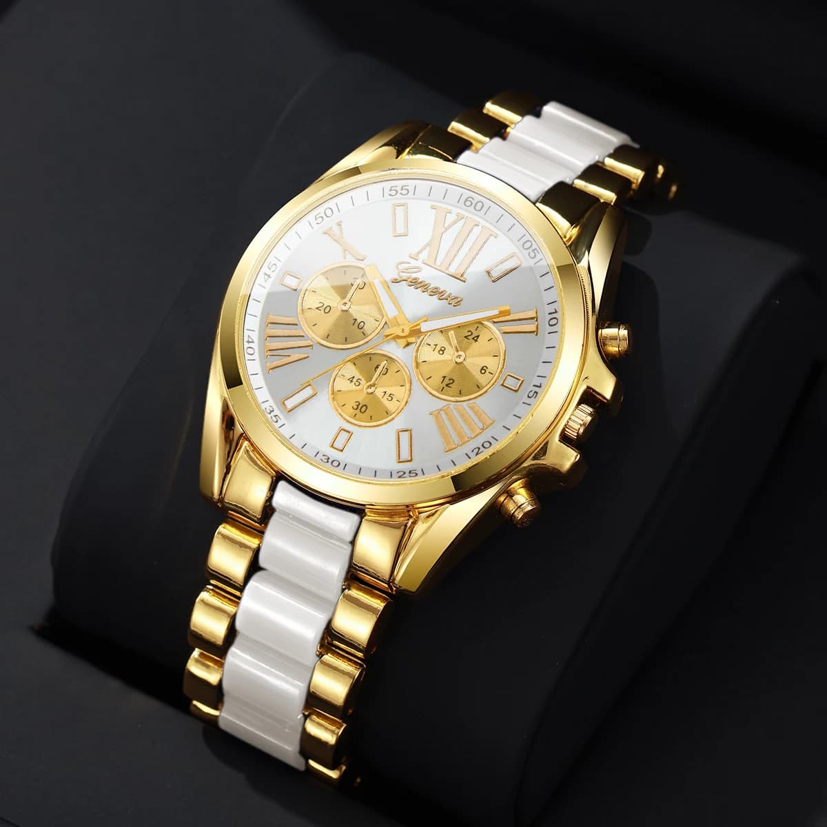 Moda Roma quadrante uomo orologi da lavoro orologio da polso al quarzo da uomo di lusso orologio regalo Reloj Hombre (senza scatola)