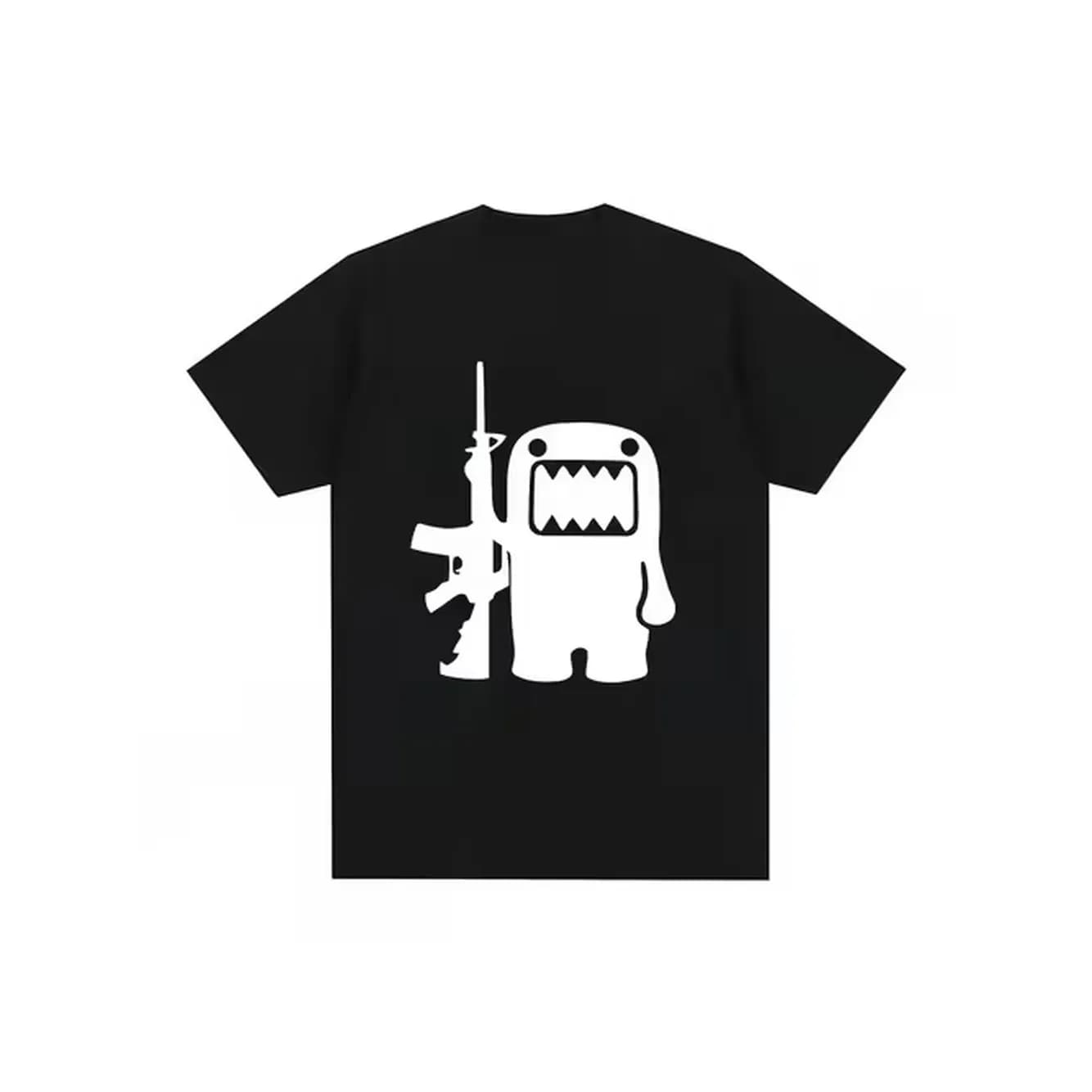 Kun ak4 t shirts casual short sleeves round neck breathable street style slightly stretchy fabric letter pattern regular for men