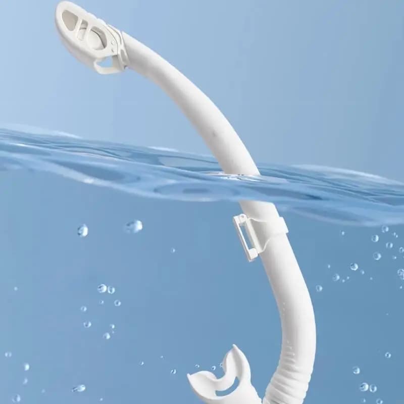 Diving Full Dry Snorkel Diving Snorkeling Tube Silicone Mouthpiece Comfortable Breathing Tube Swimming Underwater Equipment 4XBB