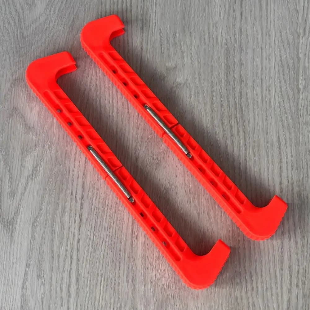 Protezione Professionale Regolabile per Pattini da Ghiaccio, Copertura Antiscivolo e Resistente all'Usura, Protezione Universale per Hockey