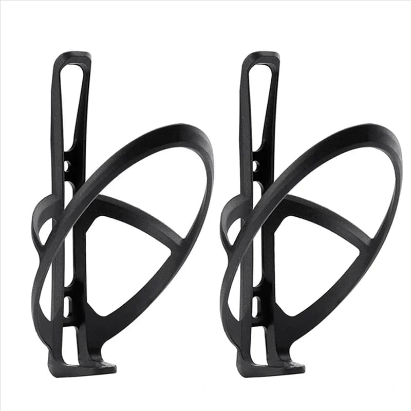 ABLB-N2 Portaborraccia in Nylon e Carbonio, 21G, Leggero, per Bici da Strada, Portaborraccia Pieghevole in Nylon, Facile da Usare