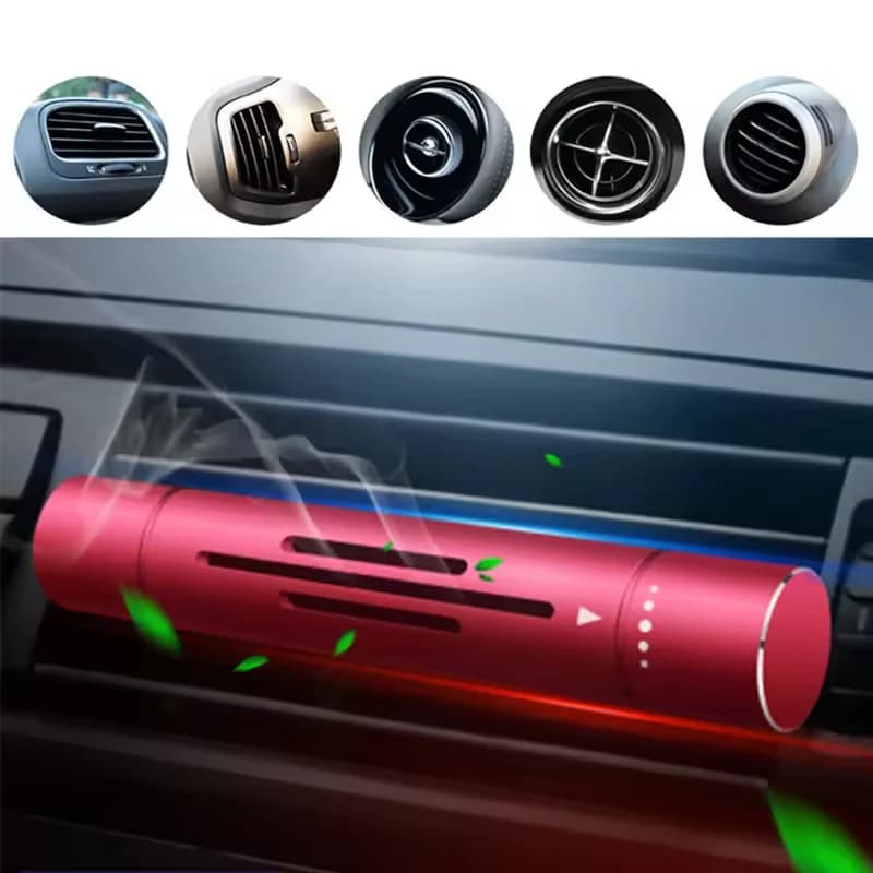 Car Air Intake Clip Deodorant, Aluminum Alloy Aromatherapy Stick, Long-Term Auto Perfume For Car Interior Accessories
