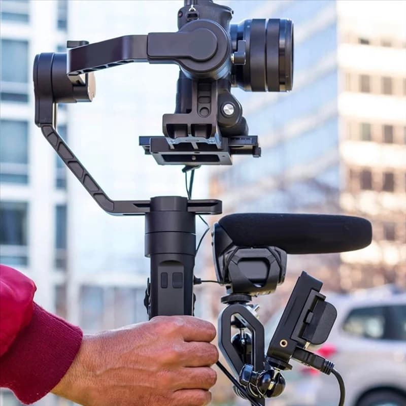 B18B Handle Grip L Type Bracket Mounting Monitor Microphone Mount Stand For DJI Ronin S RS 2 3 4 SC ZHIYUN Gimbal Camera