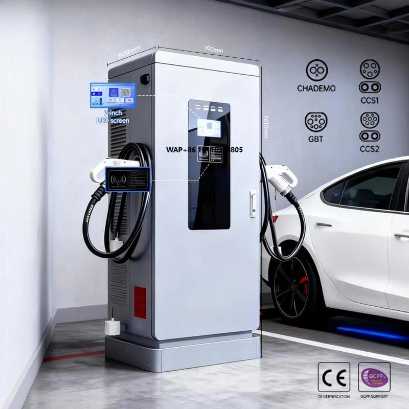 180KW Electric Automobile Charging Pile Dc Fast Charger Electric Car Charging Station with Dual Charging Gun