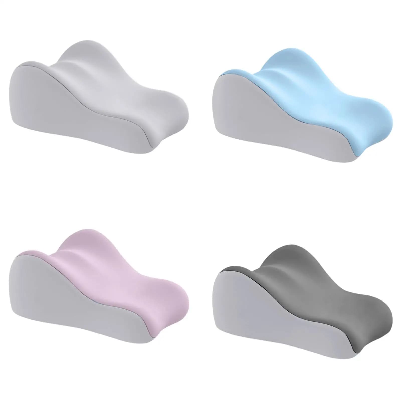 Cuscino a cuneo per letto in memory foam Cuscino ergonomico per dormire alla moda per guardare film Lato per dormire Lettura Dormitorio Uomo Donna