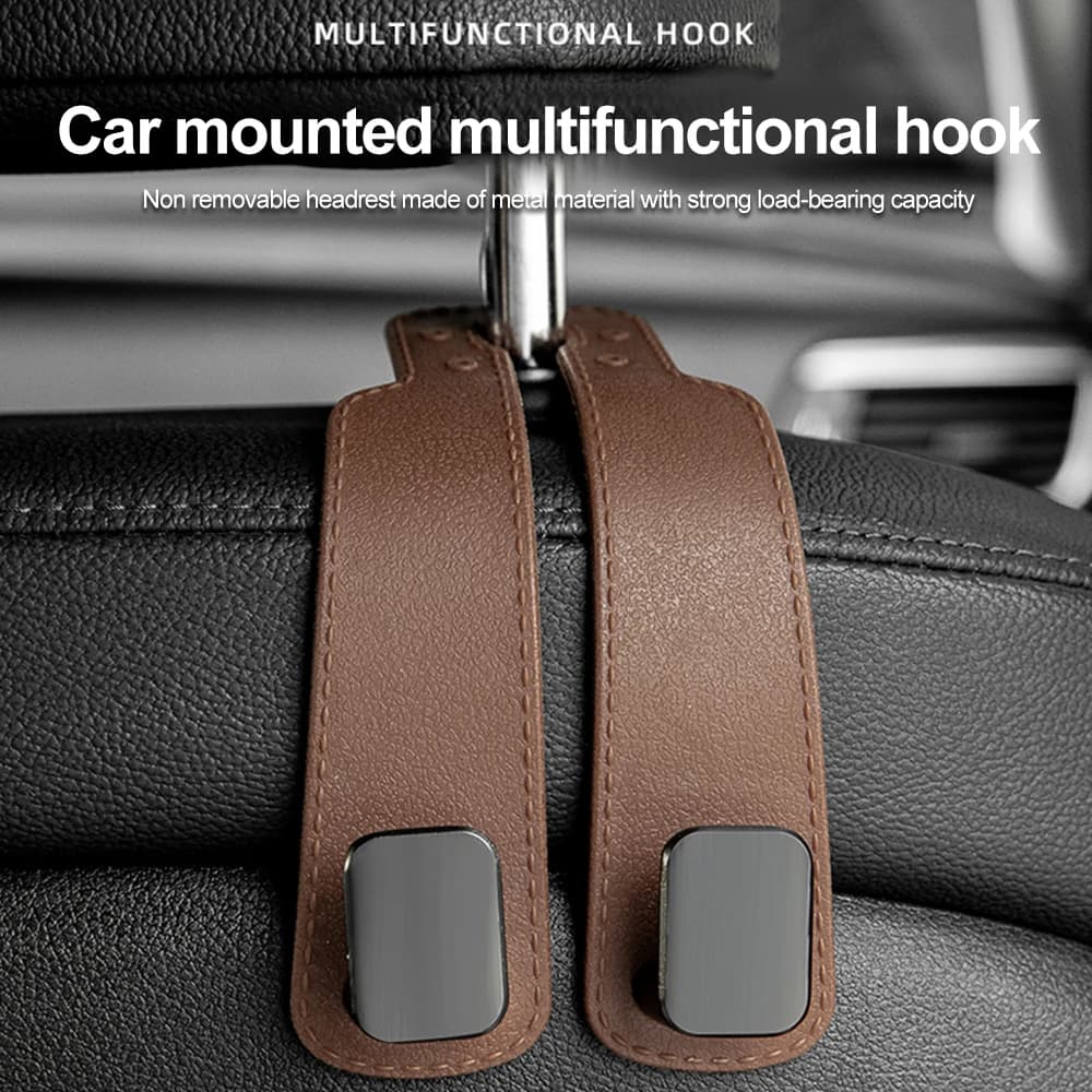 Universal hook for car seat Hooks clothes hangers Back Seat Hook Bags Clothing Various Items Hook Clips Car Accessories Organizer