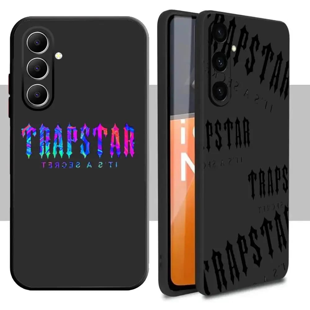 street design luxury brand logo T-trapstares Phone Case For Samsung Galaxy A16 A56 A36 A26 A06 A55 A54 A15 A35 A25 Soft Black