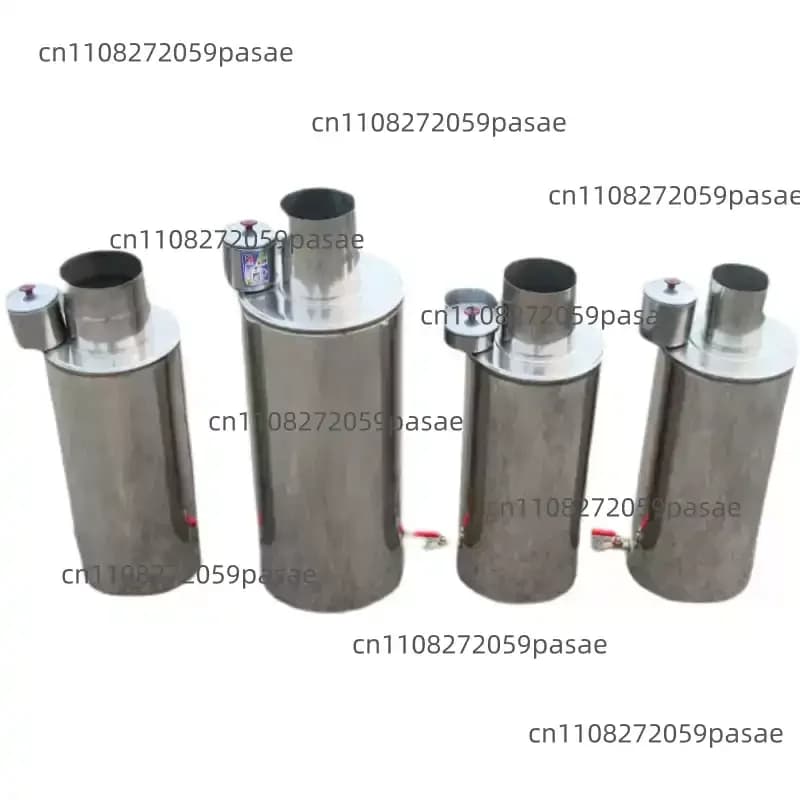 Stufa a legna, canna fumaria in acciaio inossidabile, serbatoio dell'acqua, canna fumaria, bollitore, accessori per stufe a legna a risparmio energetico