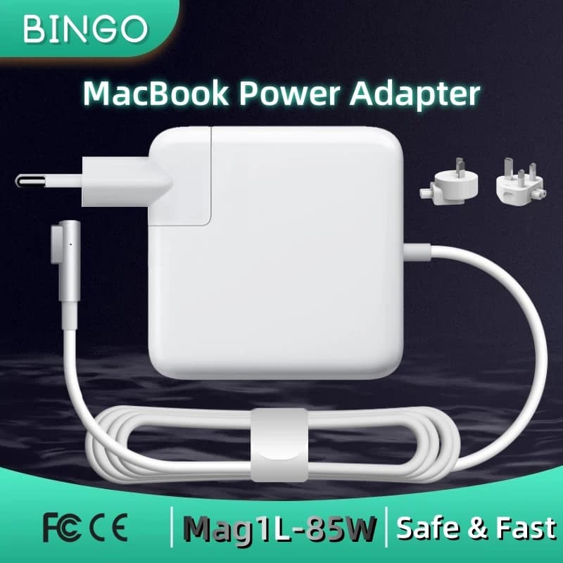 BINGO Nuovo caricabatterie Magsafe2-T da 85 W (20 V-4.25 A) per MacBook Pro 15 "A1398 A1424 MC975 MD506 ME664 Caricatore adattatore di alimentazione per laptop
