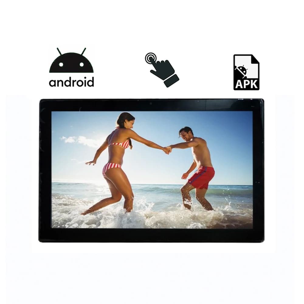 Cornice Digitale Video 15.6 Pollici Touch Screen da Parete per Branding Aziendale