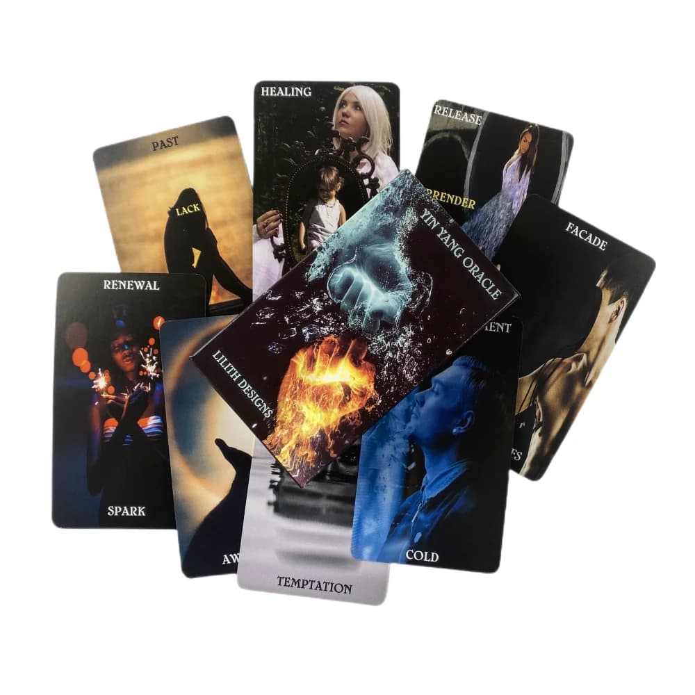 Yin Yang Oracle Cards divinazione Deck versioni inglesi edizione tarocchi gioco da tavolo per la festa