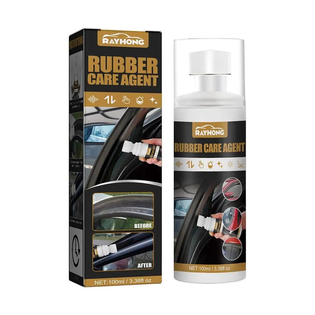 Spray Rinnovatore per Gomme Auto 100ml, Cera Liquida Lucidante e Protettiva per la Cura dell'Auto