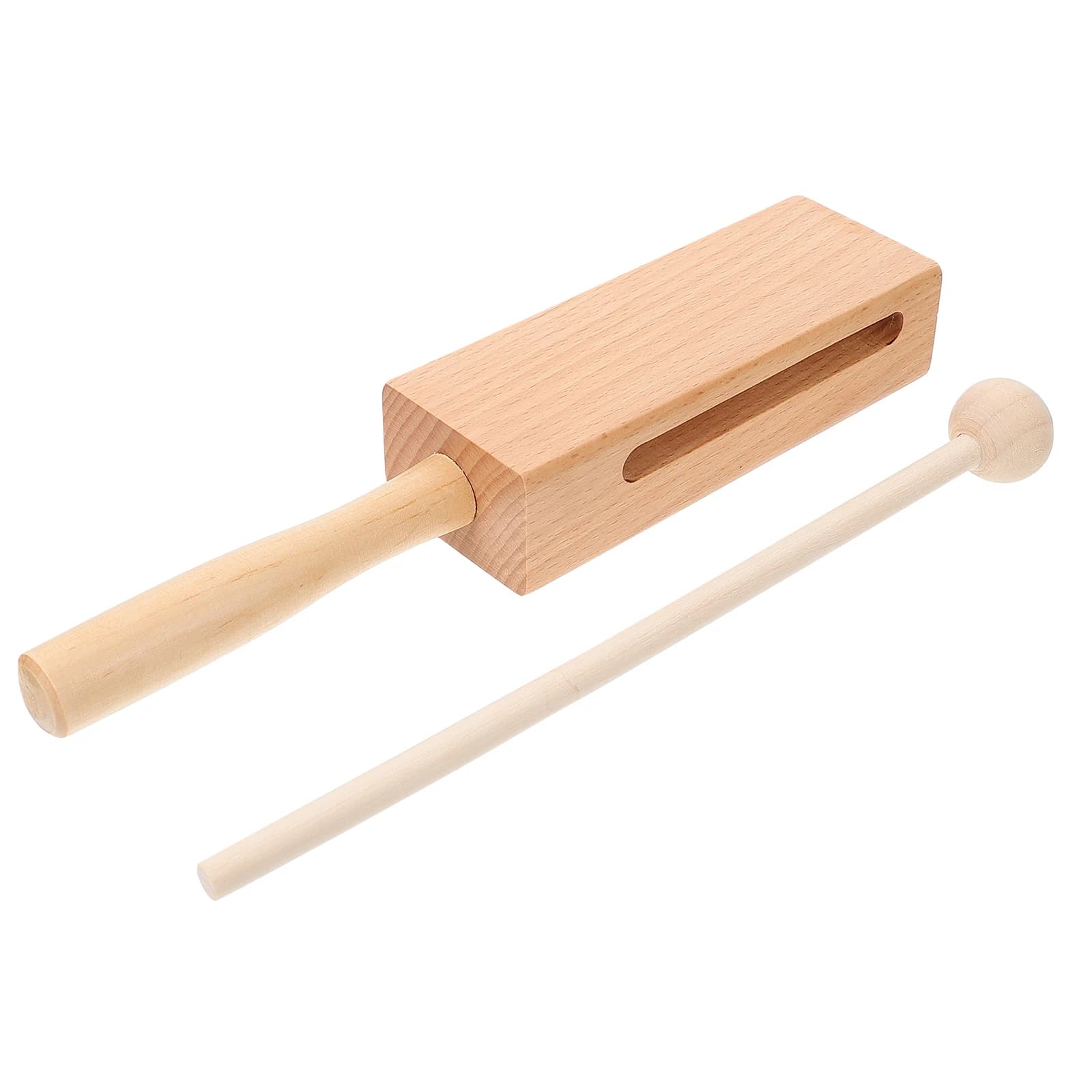Strumento musicale a percussione con blocchi ritmici in legno per bambini, giocattolo educativo per bambini piccoli, colore kaki
