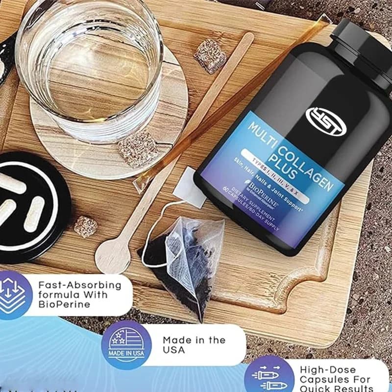 Multi-pillal collagen supplements that support hair, skin, nails and joints - Hydrolyzed collagen supplements for women