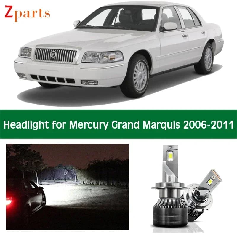 Lampadine per proiettori Canbus per 2006 2007 2008 2009 2010 2011 Mercury Grand clutch is illuminazione per fari a LED accessori anabbaglianti