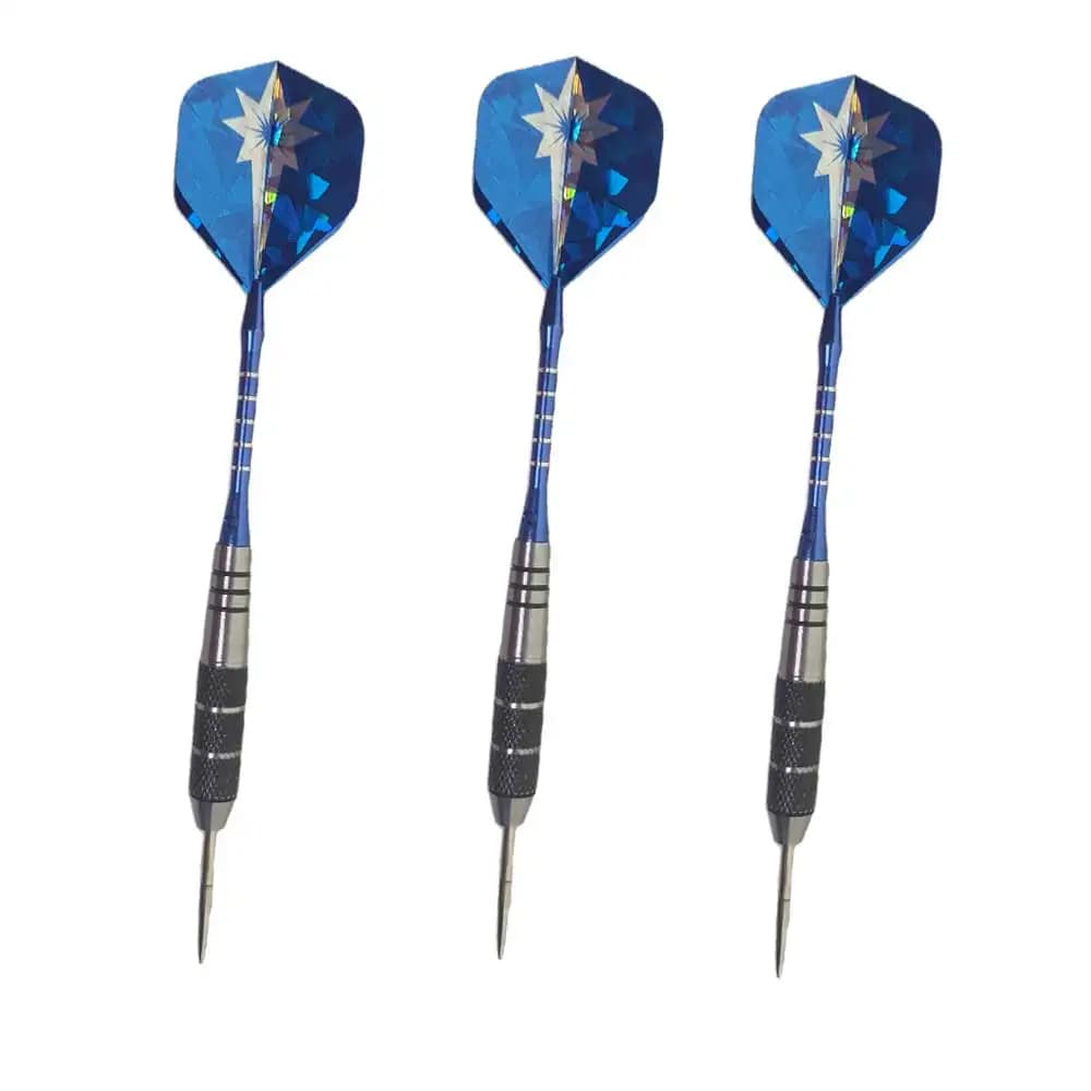 3pcs 22g Steel Tip Darts for Dartboard Durable Unbreakable Design Steel Point Aluminum Shaft for Electronic Bristle Dart Boards