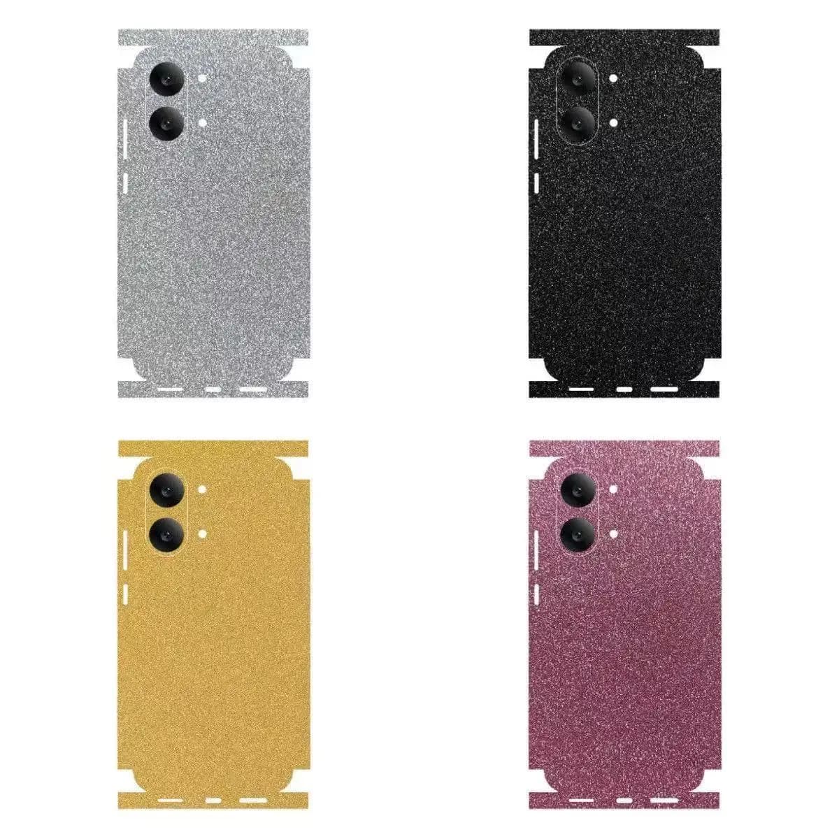 For Xiaomi Poco X8/X7 /X6PRO glitter Film Skin Phone BacK Sticker For XIAOMI Redmi Turbo5 max Turbo4/3 Full Cover Skin Wrap
