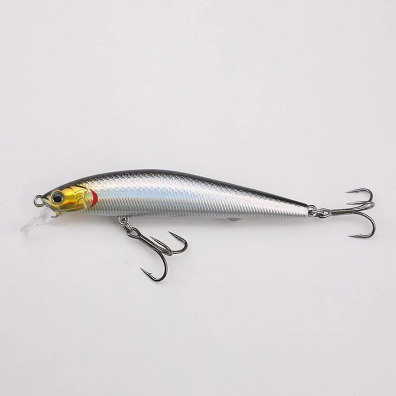 Galleggiante Minnow Richiamo di Pesca 7g/10g/12g Crankbait Wobblers Plastica Artificiale Esca Dura Bass Pike Jerkbait Attrezzatura da Pesca