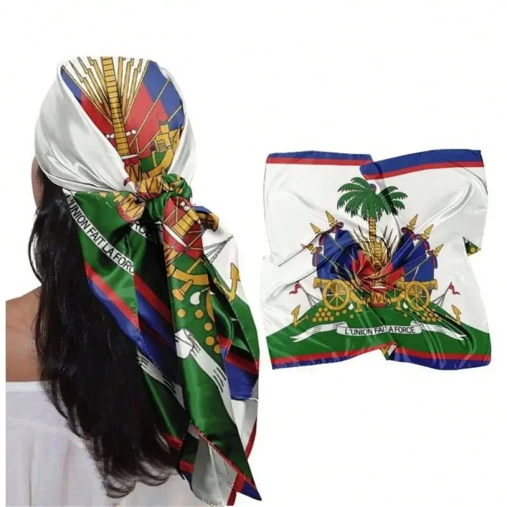 "Luxury Brand Square Silk Scarf Women Shawl 90*90cm Cashew Print Kerchief Femme HeadScarf Foulard Satin Bandana Hijab random "