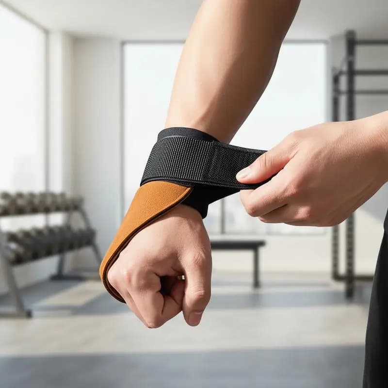 New Gym Grips Gloves Weightlifting Fitness Pull Up Crossfit Workout Equipment Anti-Slip Wear-Resistance Palm Protection