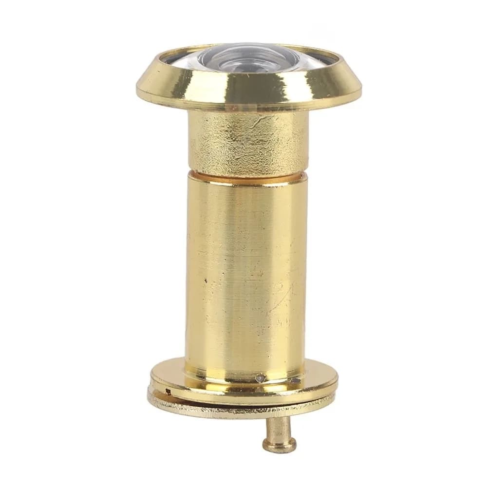 200 Degree Peephole 5/8 Inch Pipe Diameter Gold Door Viewer Brushed Chrome Red Bronze Wide Viewing Angle Peephole Hotel