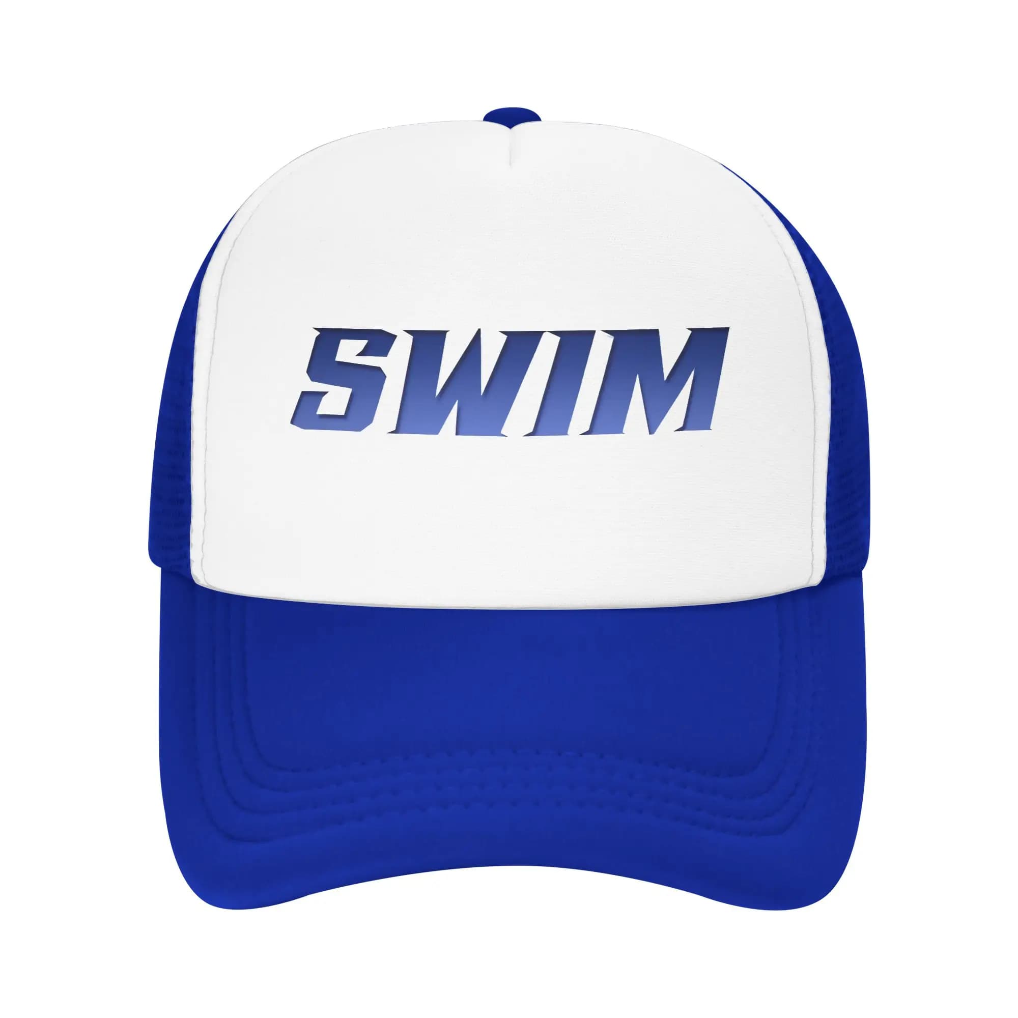 I just wanna dive Swim ship kpop Cappellini in rete per uomo e donna, regolabili, con chiusura snapback, traspiranti e rinfrescanti