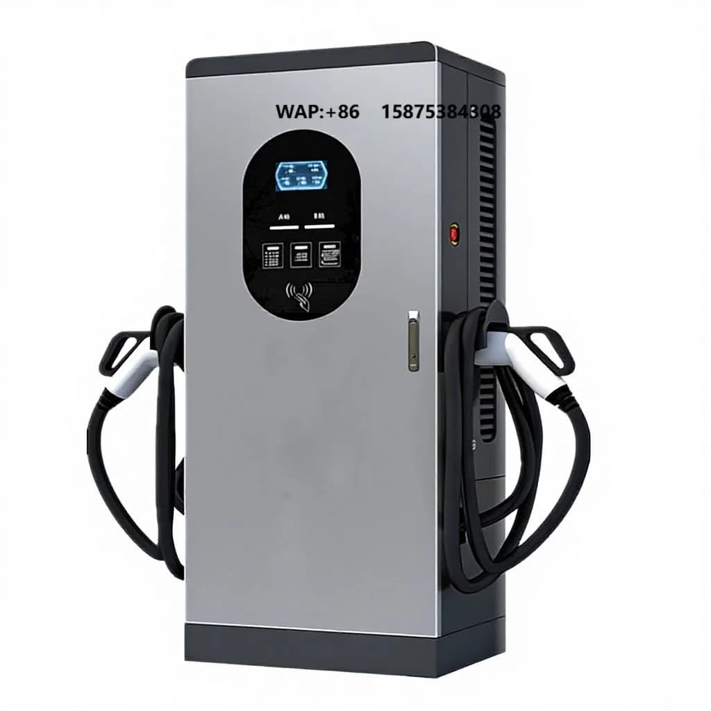 Stazione di Ricarica per Veicoli Elettrici Ruitang, Caricatore Commerciale da Pavimento 60KW-480KW IP54 con Schermo e Controllo Intelligente OEM