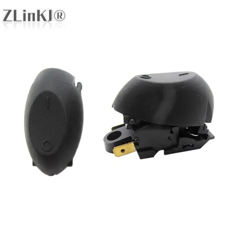 5 pcs button switch electric kettle hat temperature control switch steam cap button replacement accessories switch black kettle