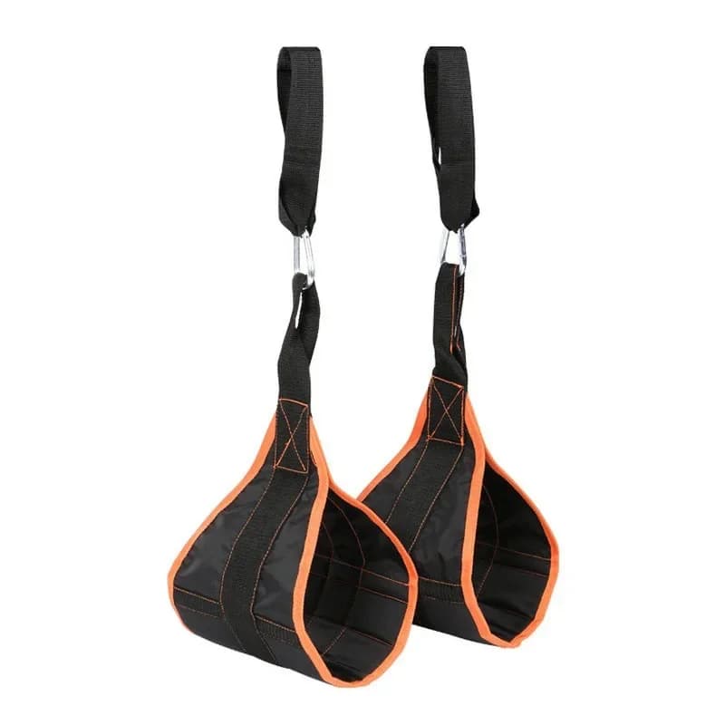 AB Sling Suspension Straps Heavy Duty Rip Resistant Pair Leg Raiser For Pull Up Bar Home Fitness Training