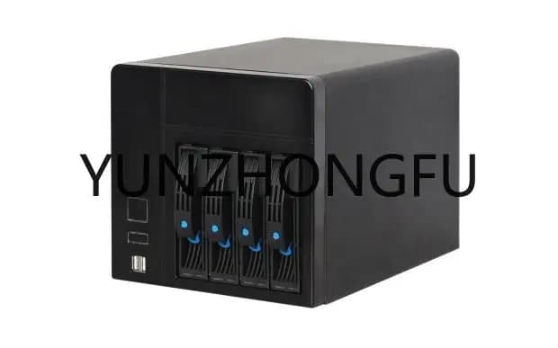 4-bay NAS storage desktop office computer server ITX interstellare snail hot swappable chassis