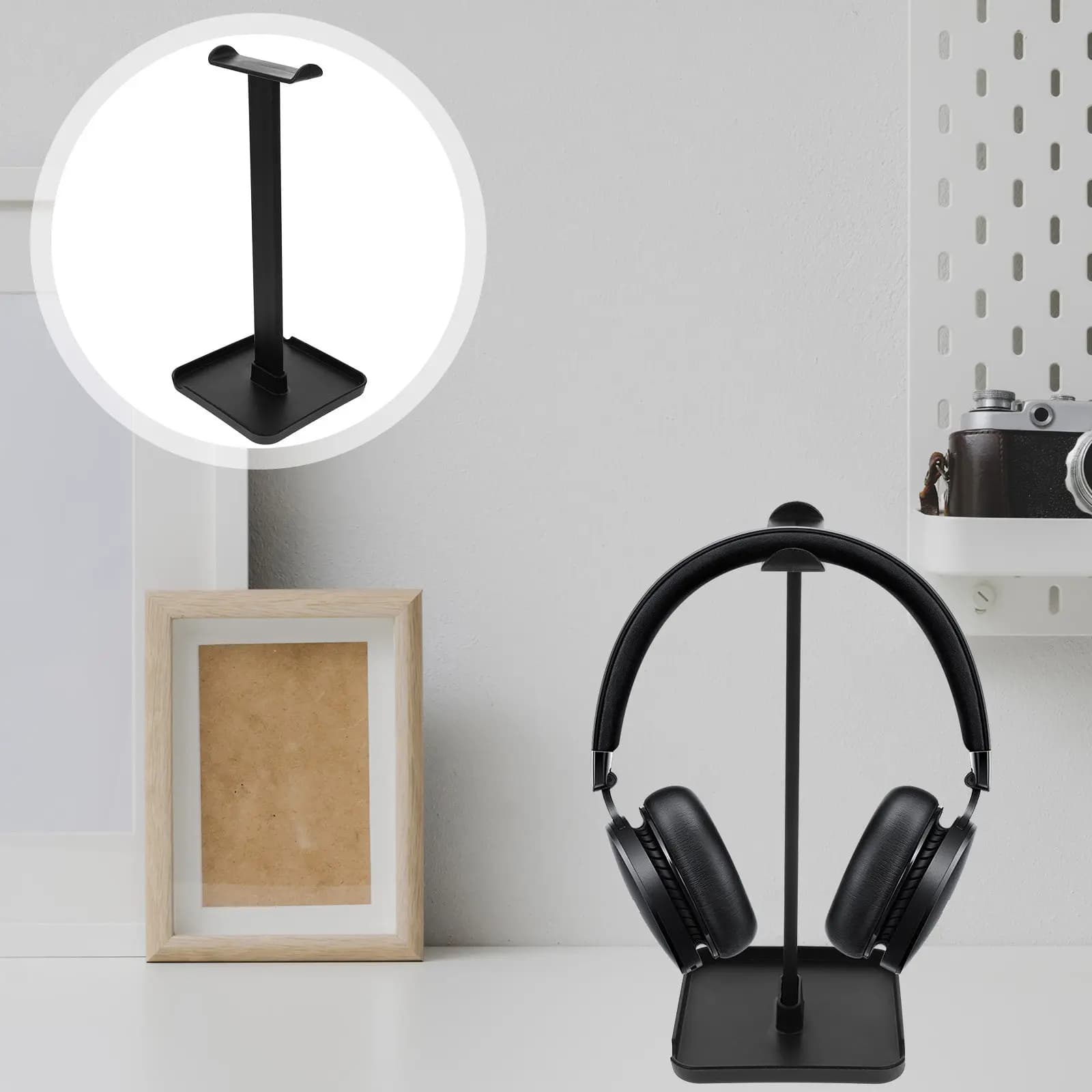 Supporto per Cuffie, Espositore da Tavolo per Auricolari, Adatto per Casa, Soggiorno, Camere da Letto, Stanze Studio